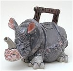 Animal Rhino Teapots