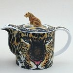 Leopard Teapot and Mug