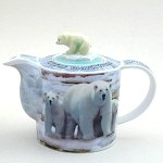 Polar Bear Teapot and Mug