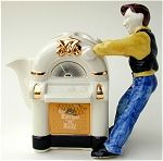 Guitar Man Teapot