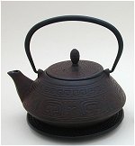 Aztec Sienna Teapot w/Trivet
