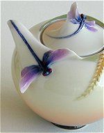 Dragonfly Cream and Sugar Set