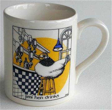 Bone China Mugs with Puns